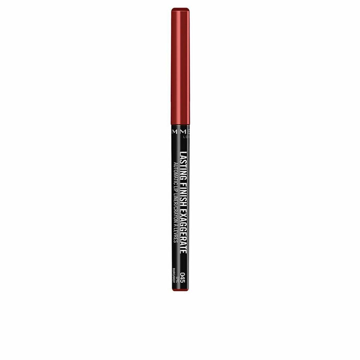 Delineador Lápiz Labial Rimmel London Lasting Finish Exaggerate Nº 045 (0,25 g)