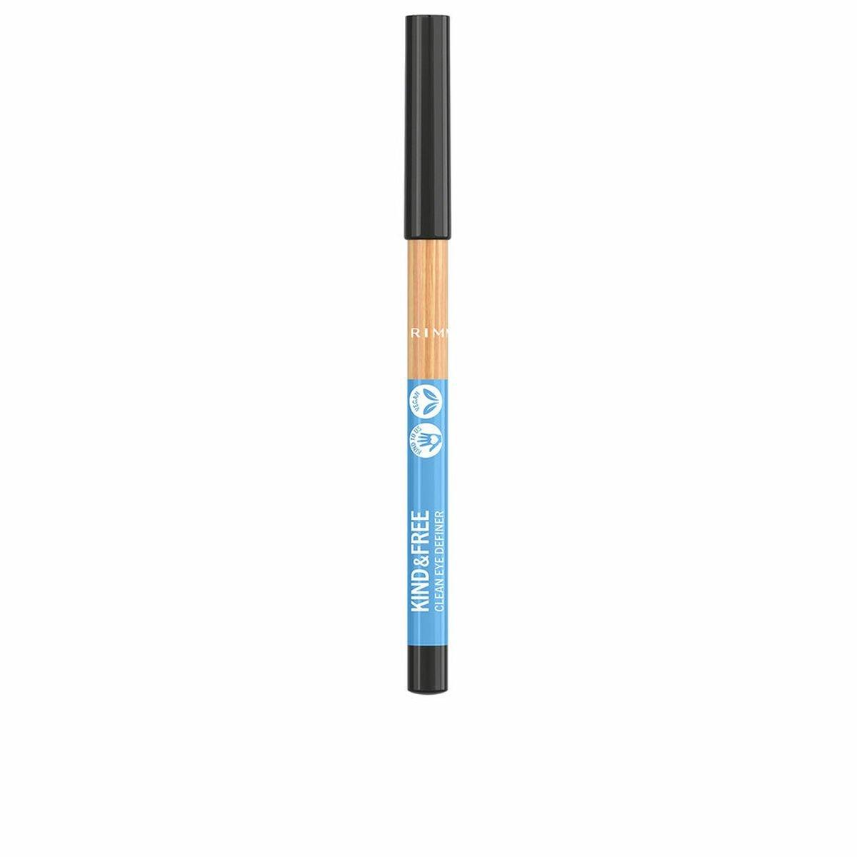 Lápiz de Ojos Rimmel London Kind & Free Nº 001 Pitch Nº 001-Pitch 1,1 g