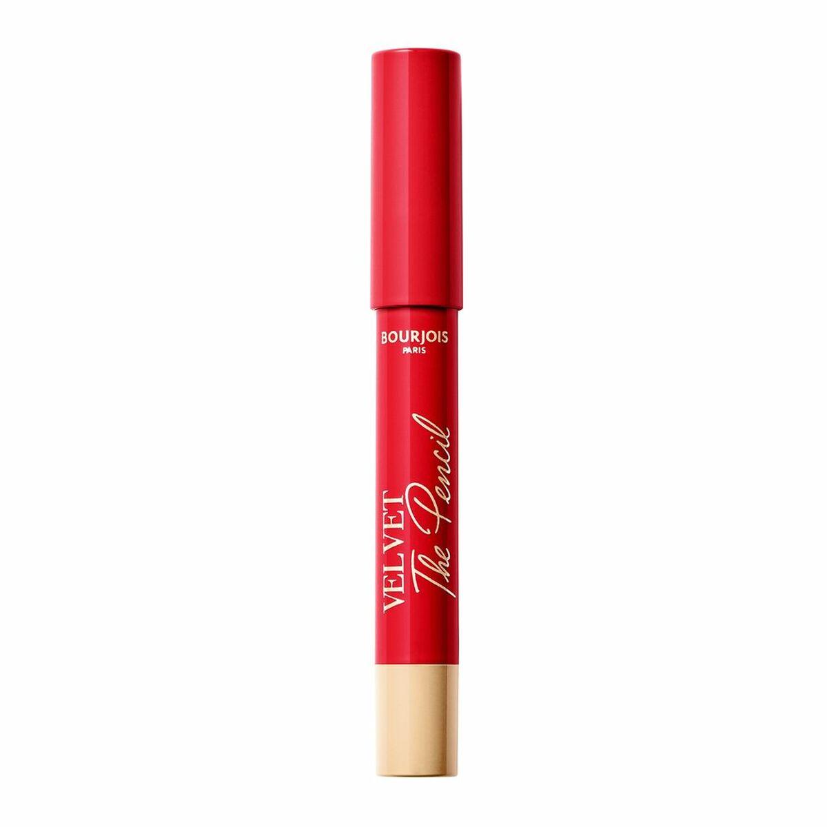 Pintalabios Bourjois Velvet The Pencil Nº 07-Rouge Es Carmin 1.8 Gr 1,8 g De barra