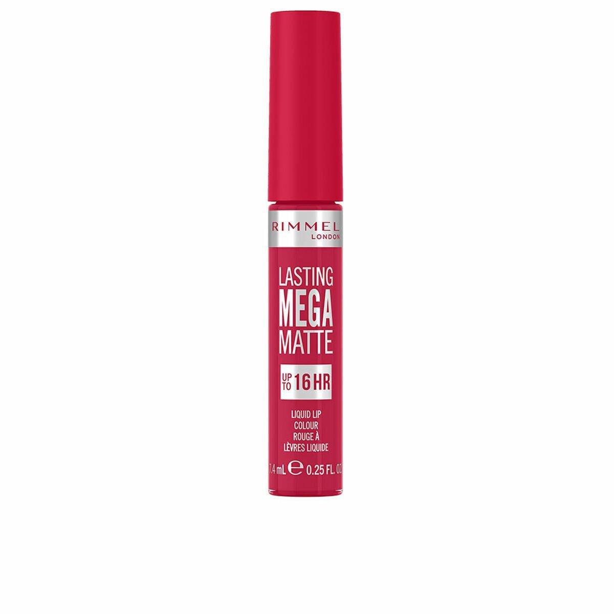 Pintalabios Rimmel London Lasting Mega Matte Nº 910 Fuchsia flush Nº 910-Fuchsia Flush 7,4 ml Líquido