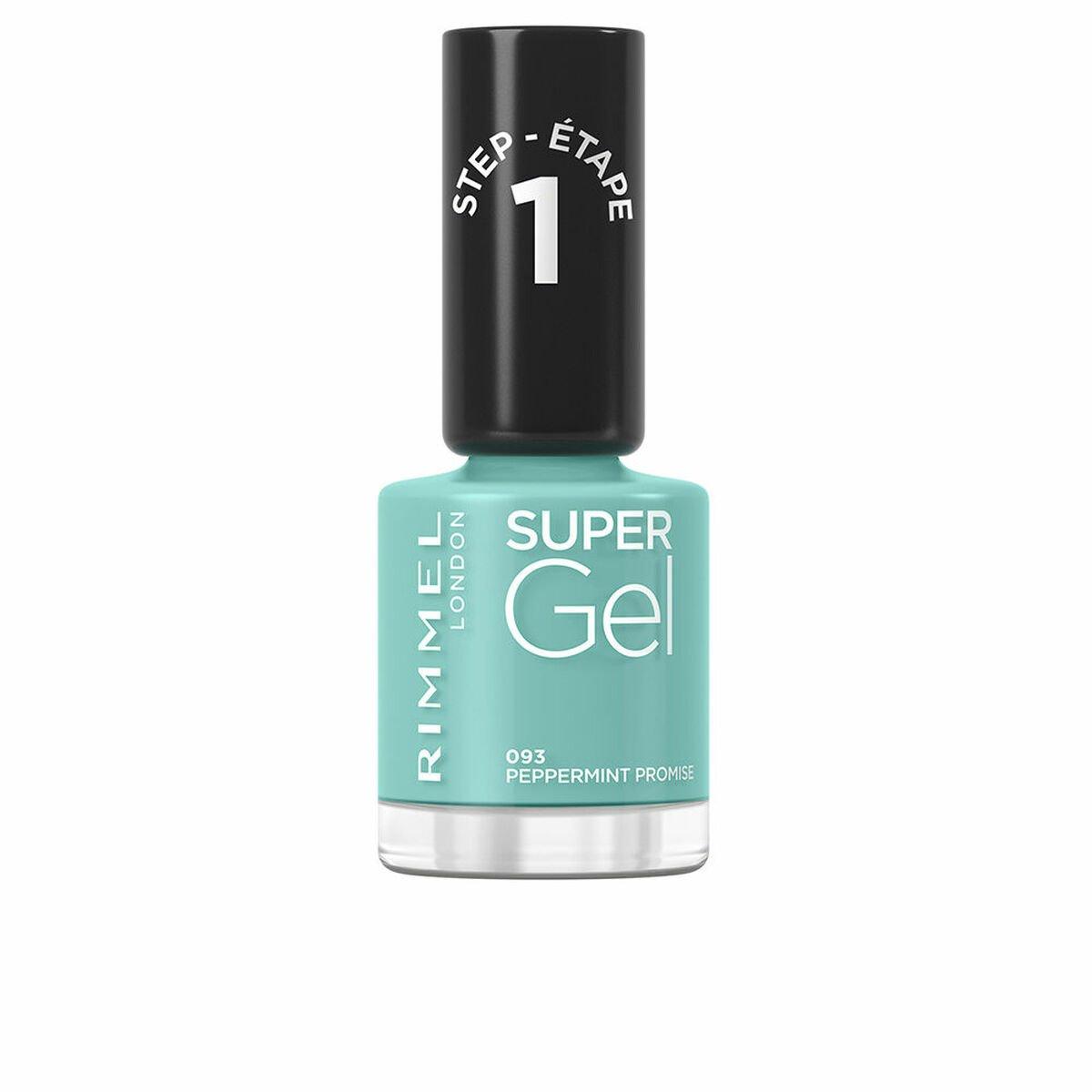 Pintaúñas Rimmel London Super Gel Nº 093 Peppermint promise Nº 093-Peppermint Promise 12 ml