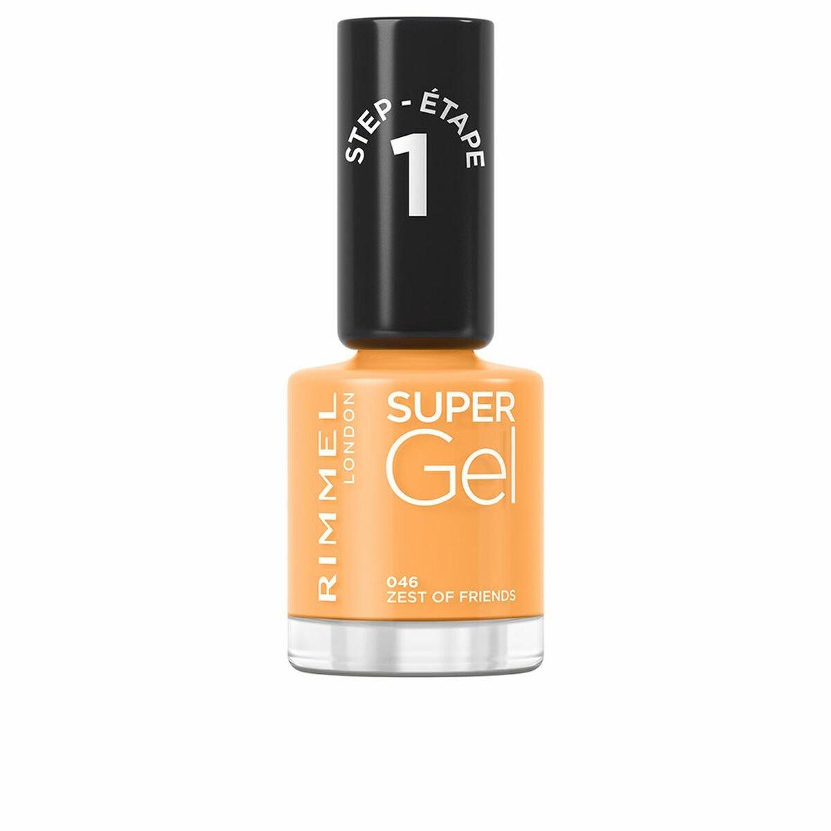 Pintaúñas Rimmel London Super Gel Nº 046 Zest of friends Nº 046-Zest Of Friends 12 ml