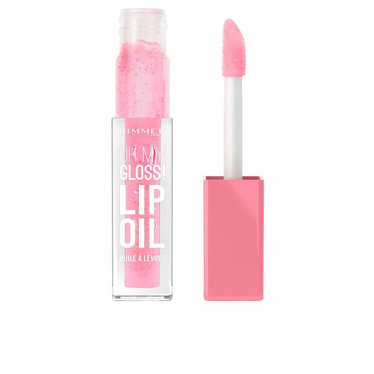 Brillo de Labios Rimmel London OH MY GLOSS! Nº 001 Pink Flush Nº 001-Pink Flush 6 ml