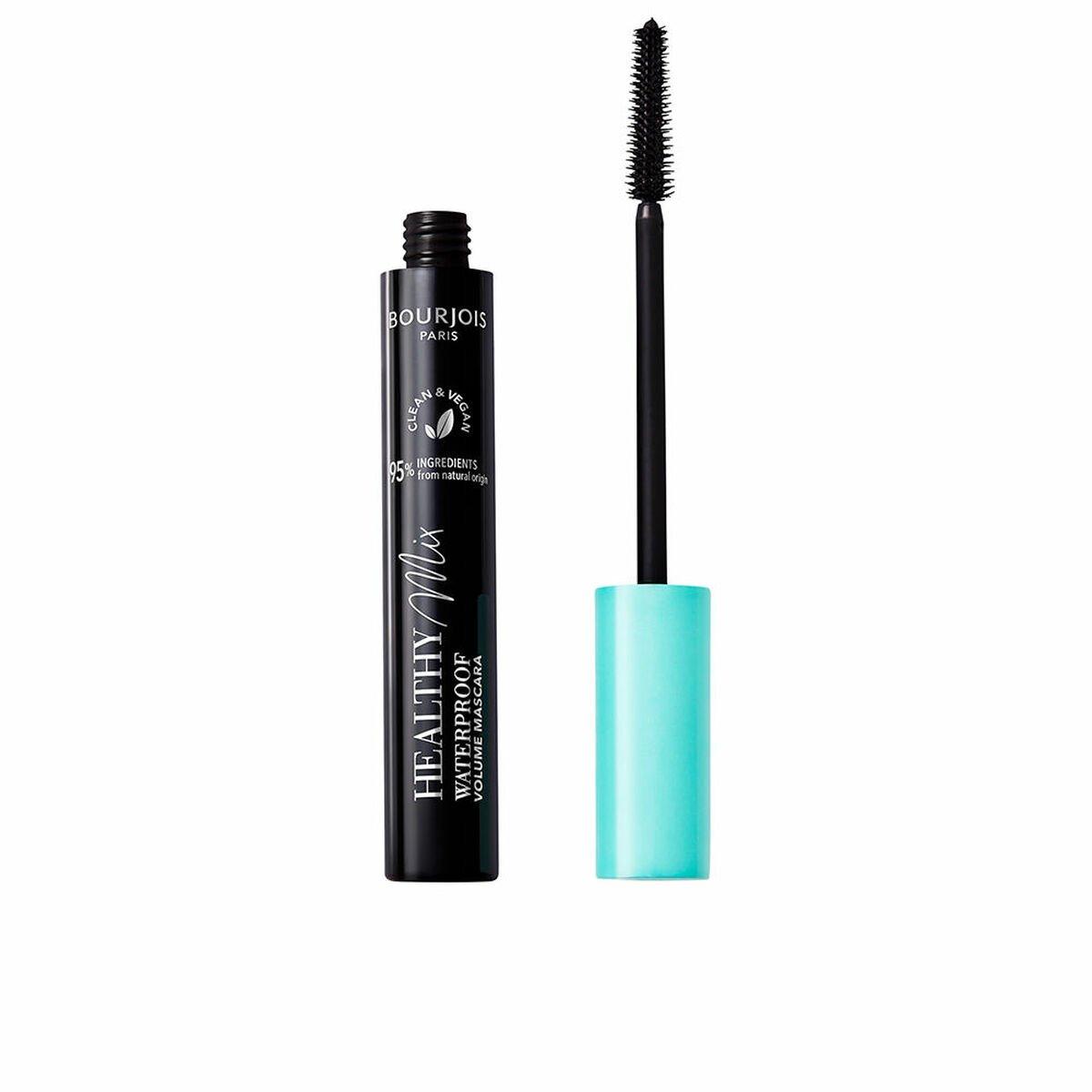 Máscara de Pestañas Bourjois HEALTHY MIX Negro 10 ml Resistente al agua