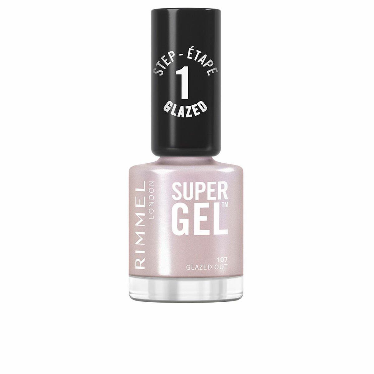 Esmalte de uñas Rimmel London RL SUPER GEL Nº 107-Glazed Out 12 ml
