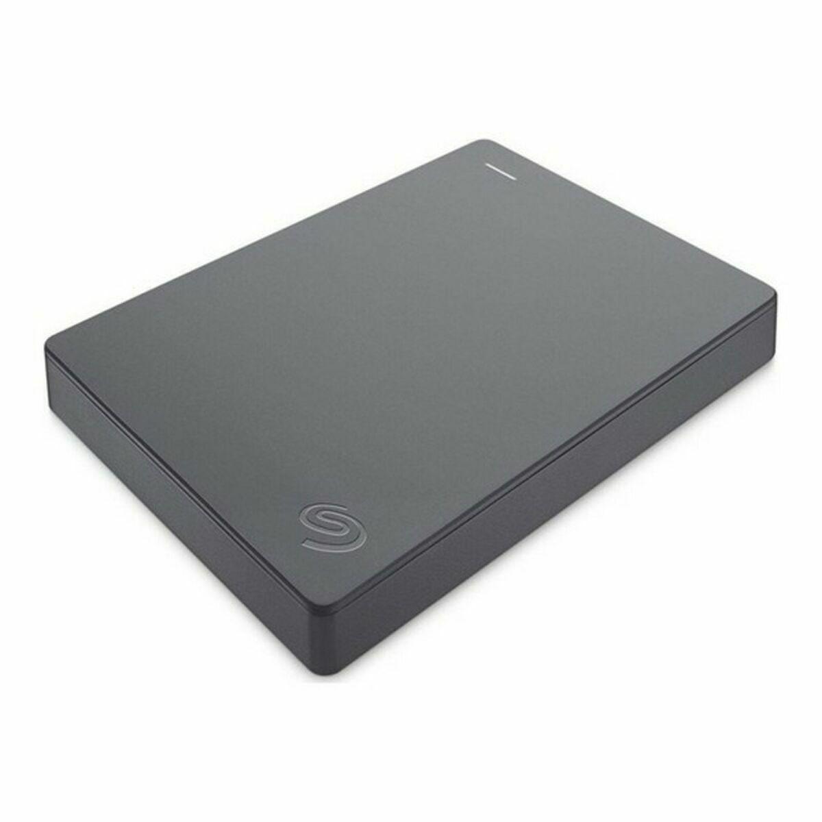 Disco Duro Externo Seagate Basic Plateado 2 TB HDD 2,5"