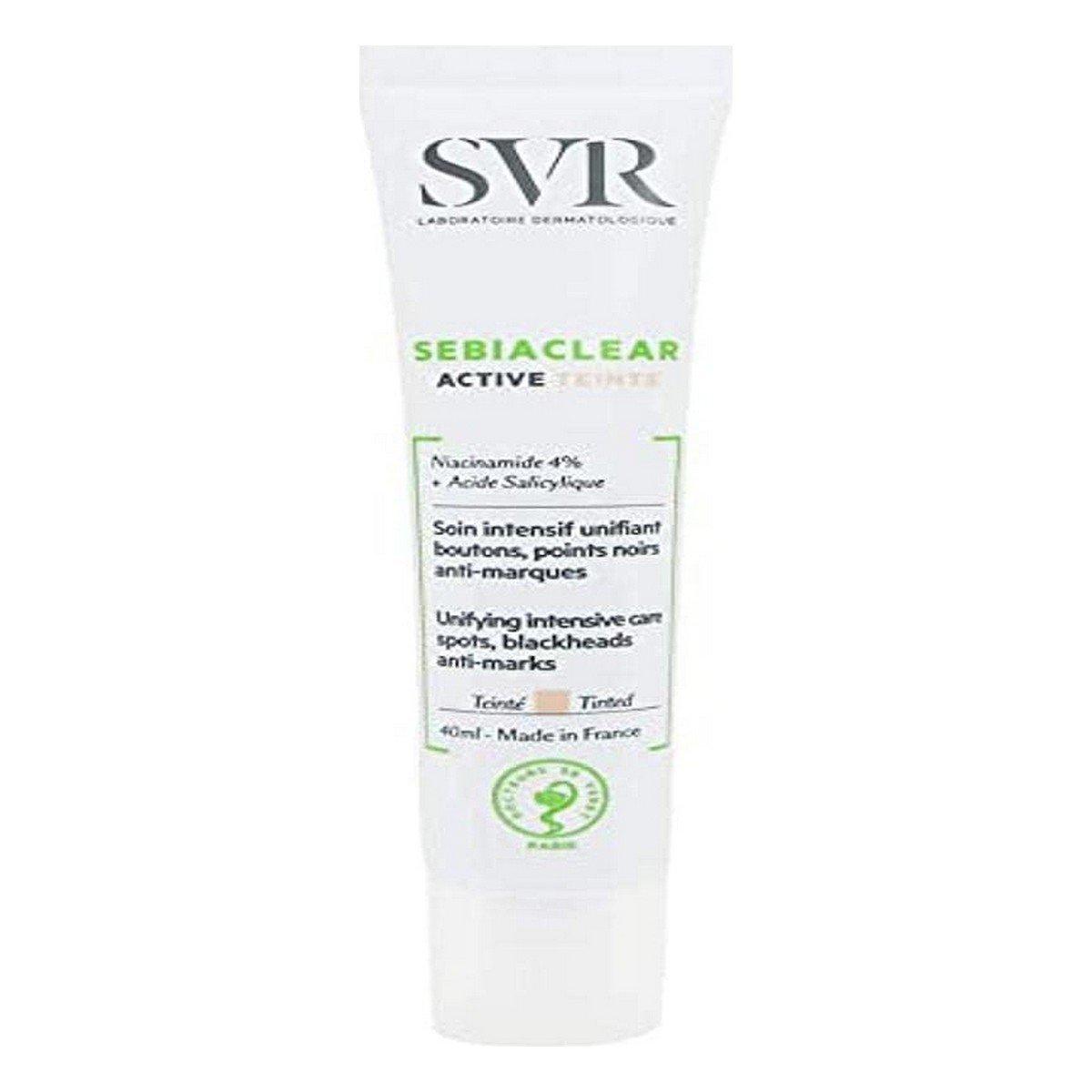 Crema Hidratante Efecto Maquillaje SVR Sebiaclear 40 ml Anti-imperfecciones
