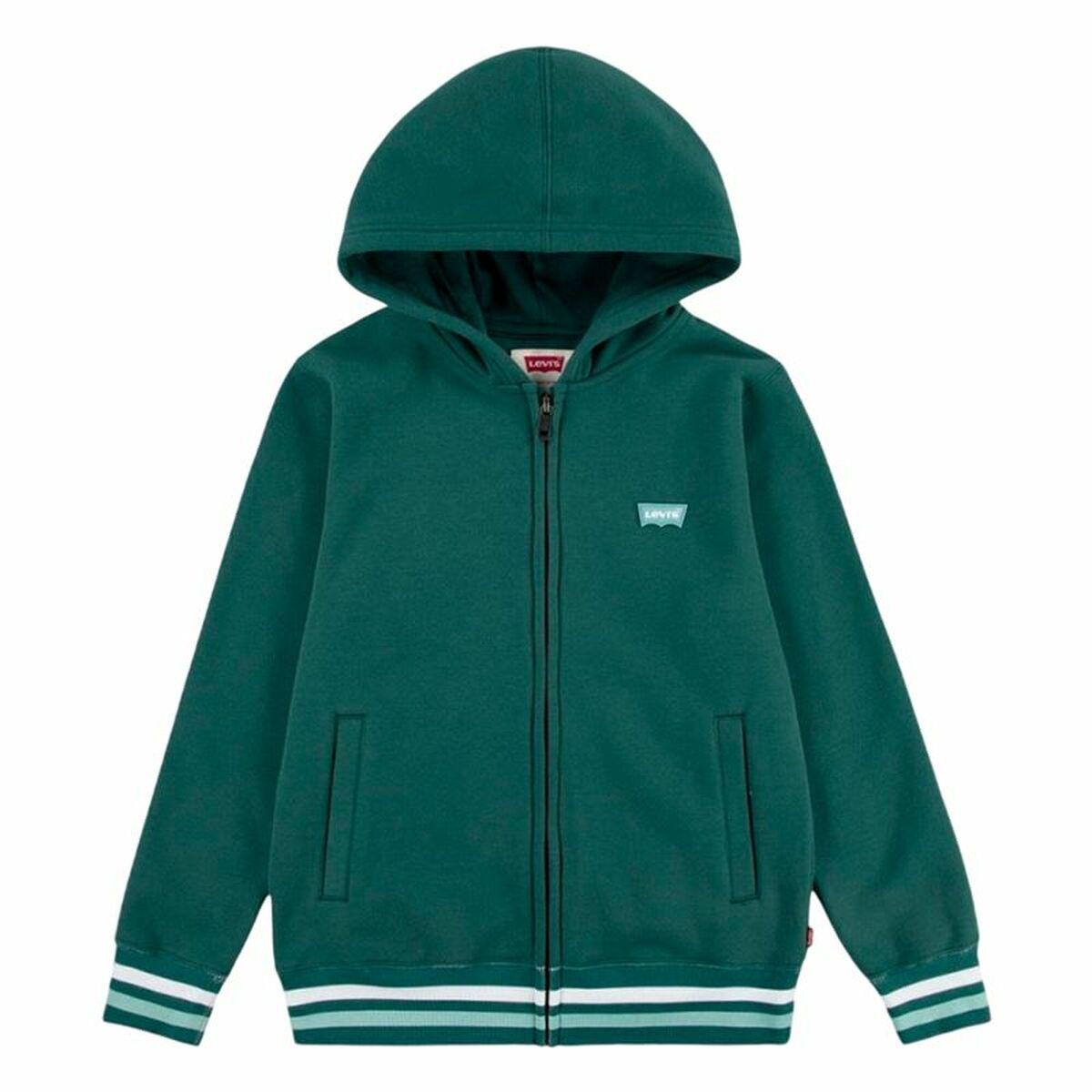 Sudadera con Capucha Niño Levi's Lvb Varsity Oliva