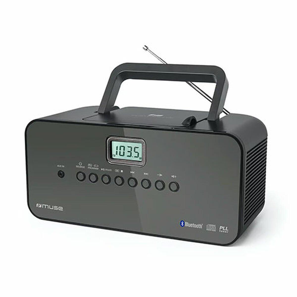 Radio CD Bluetooth MP3 Muse M-22 BT Negro