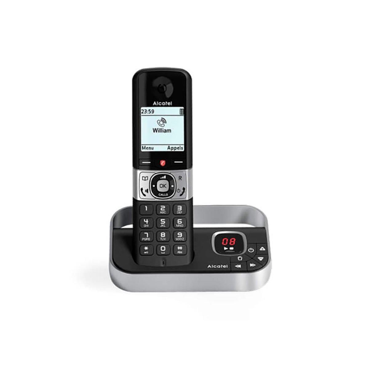 Teléfono Inalámbrico Alcatel F890 Negro