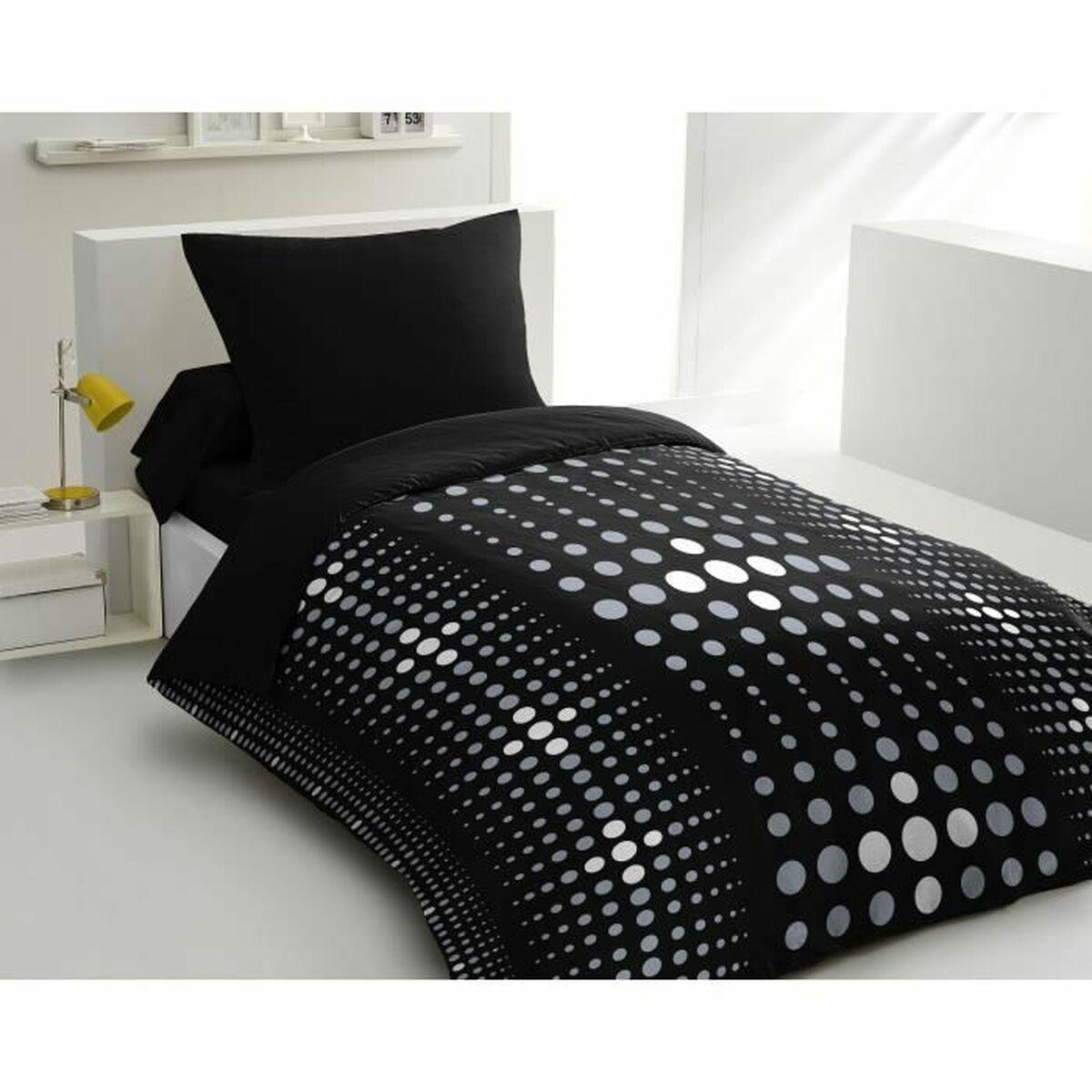 Juego de funda nórdica HOME LINGE PASSION Steevy Negro 140 x 200 cm