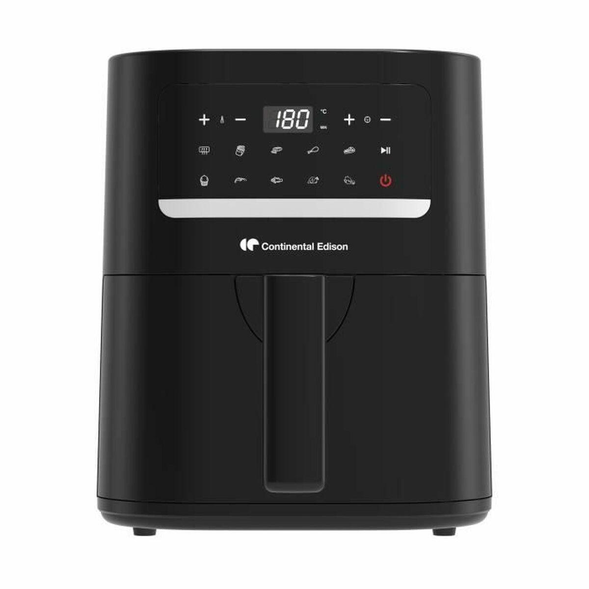 Freidora de Aire Continental Edison Negro 1400 W 1200-1400 W 4,5 L