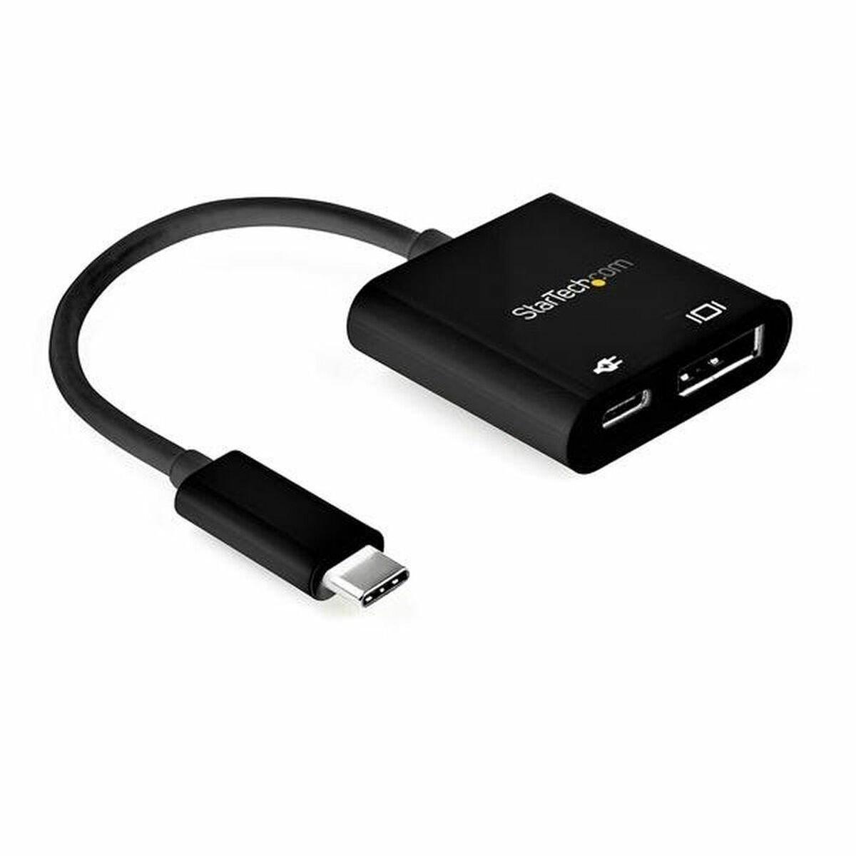 Adaptador USB C a DisplayPort Startech CDP2DP14UCPB Negro