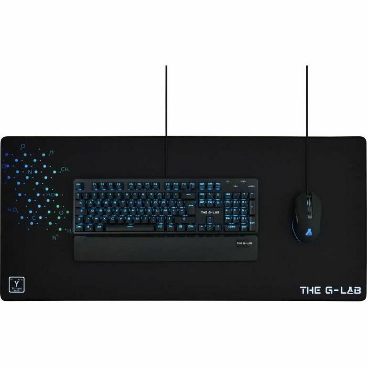 Alfombrilla Antideslizante The G-Lab Pad Yttrium Negro 90 x 40 cm