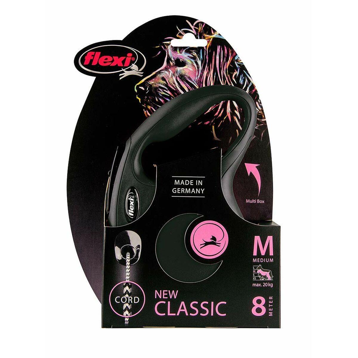 Correa para Perro Trixie New CLASSIC Negro M 8 m