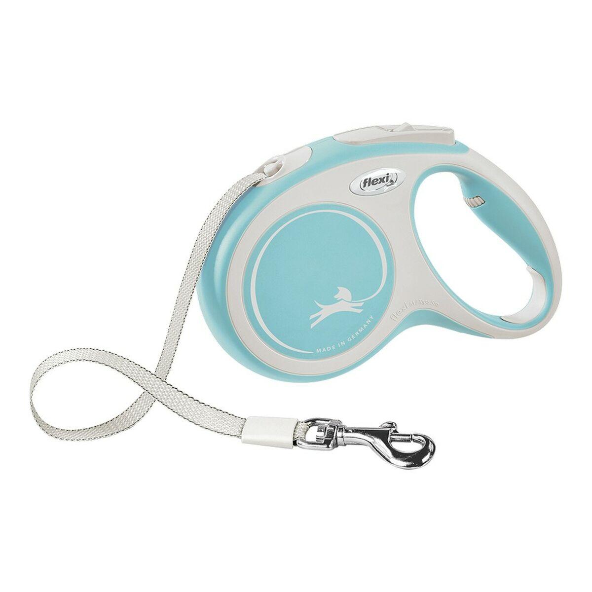 Correa para Perro Flexi NEW COMFORT Azul claro Talla XS