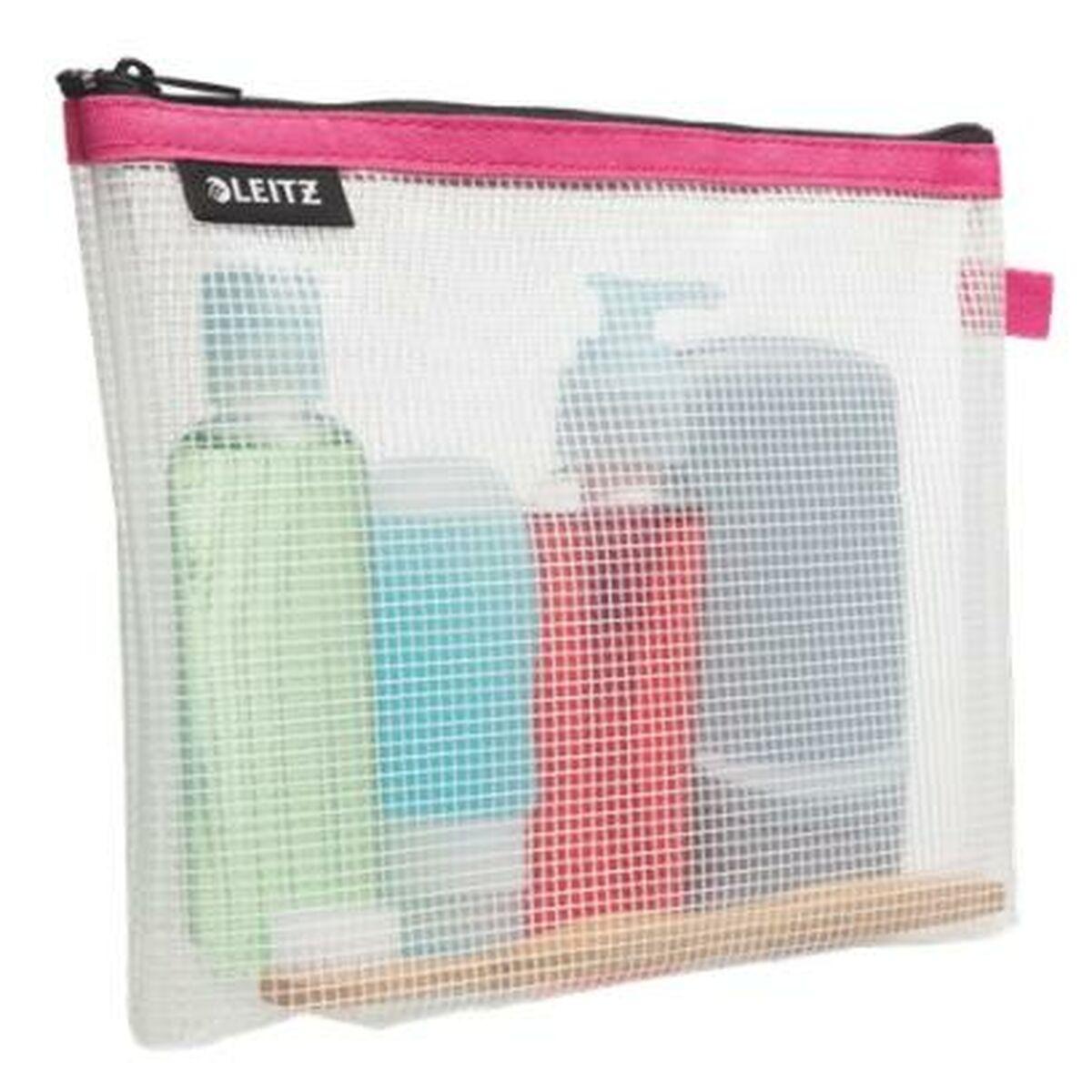 Neceser de Viaje Leitz Transparente Fucsia EVA 24 x 17 x 3 cm