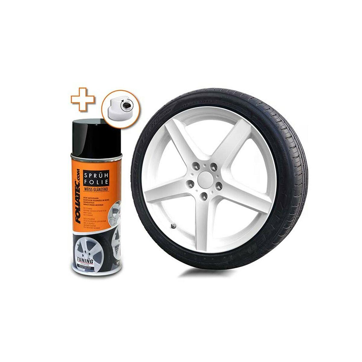 Goma Líquida para Coches Foliatec 10062800 Blanco Brillante 400 ml
