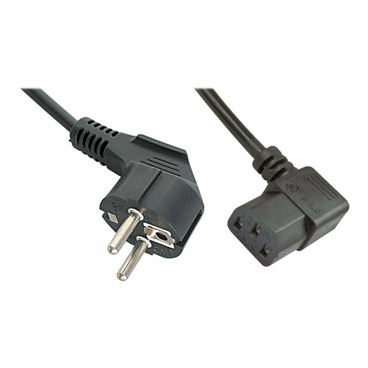 Cable Alimentación C13 Schuko LINDY Negro 3 m