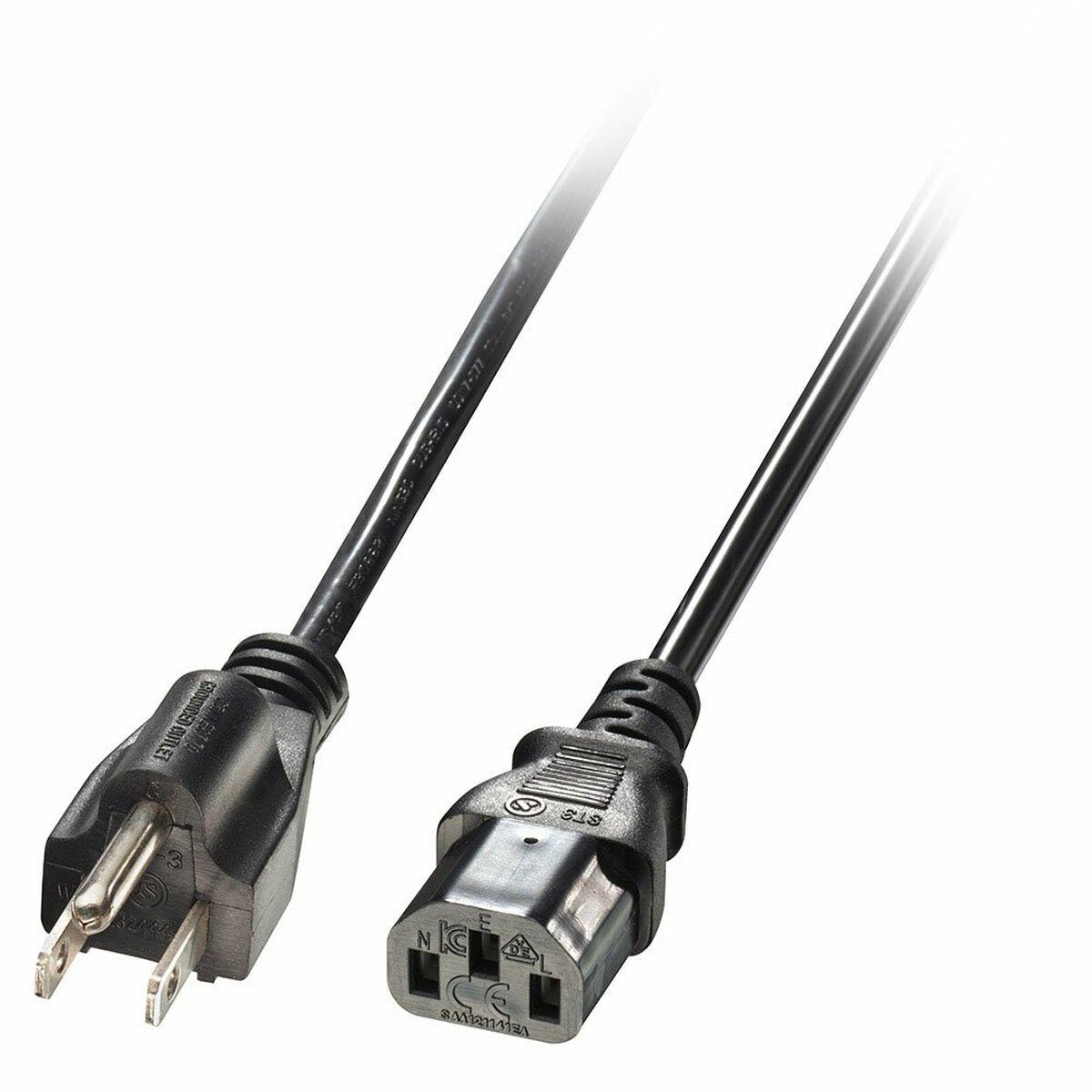 Cable Alimentación C13 LINDY Negro