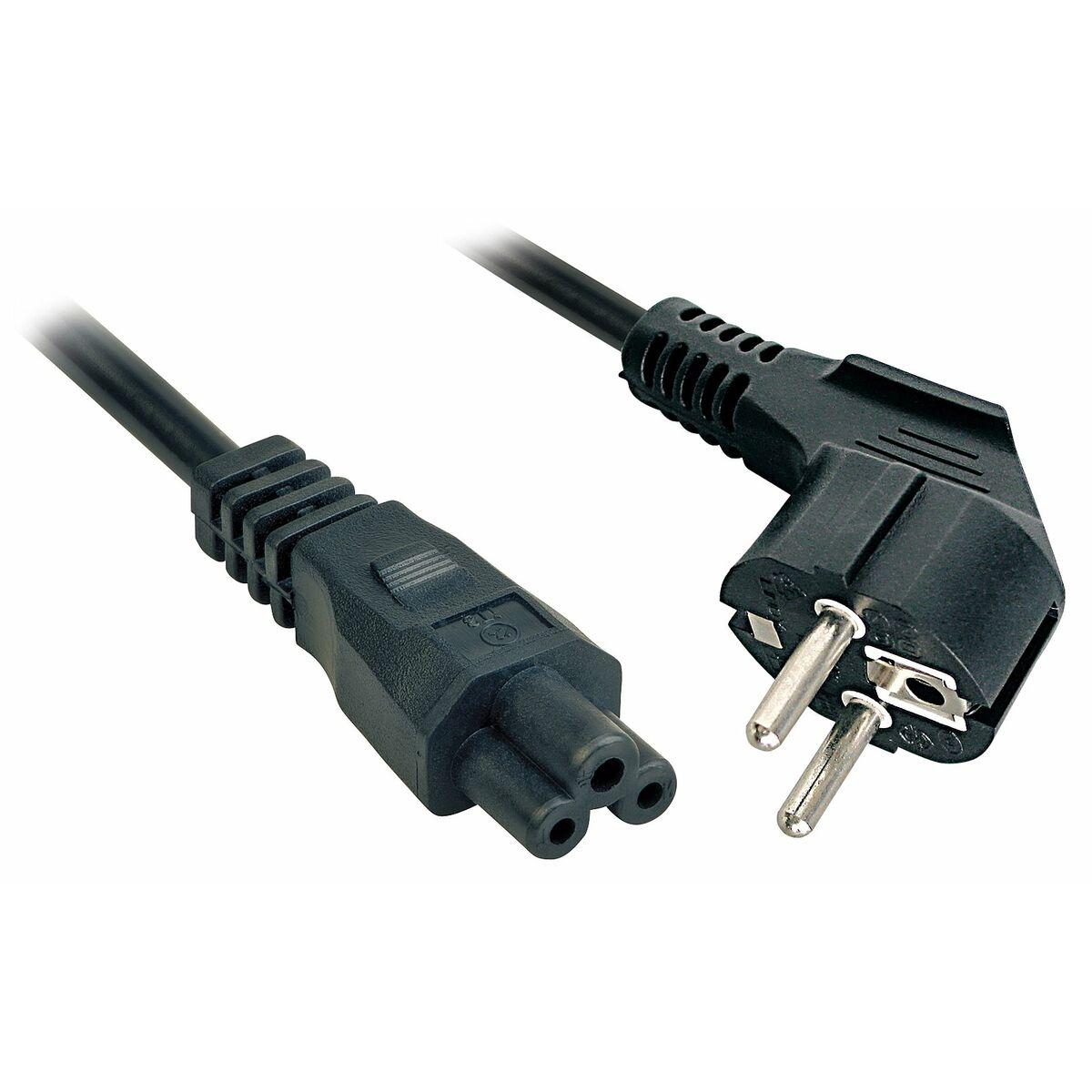 Cable Alimentación C5 Schuk LINDY 5 m Negro