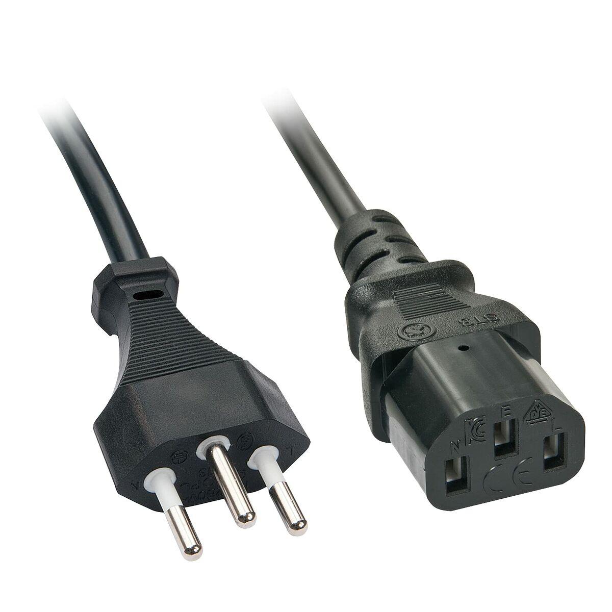 Cable de Alimentación LINDY 2 m Negro