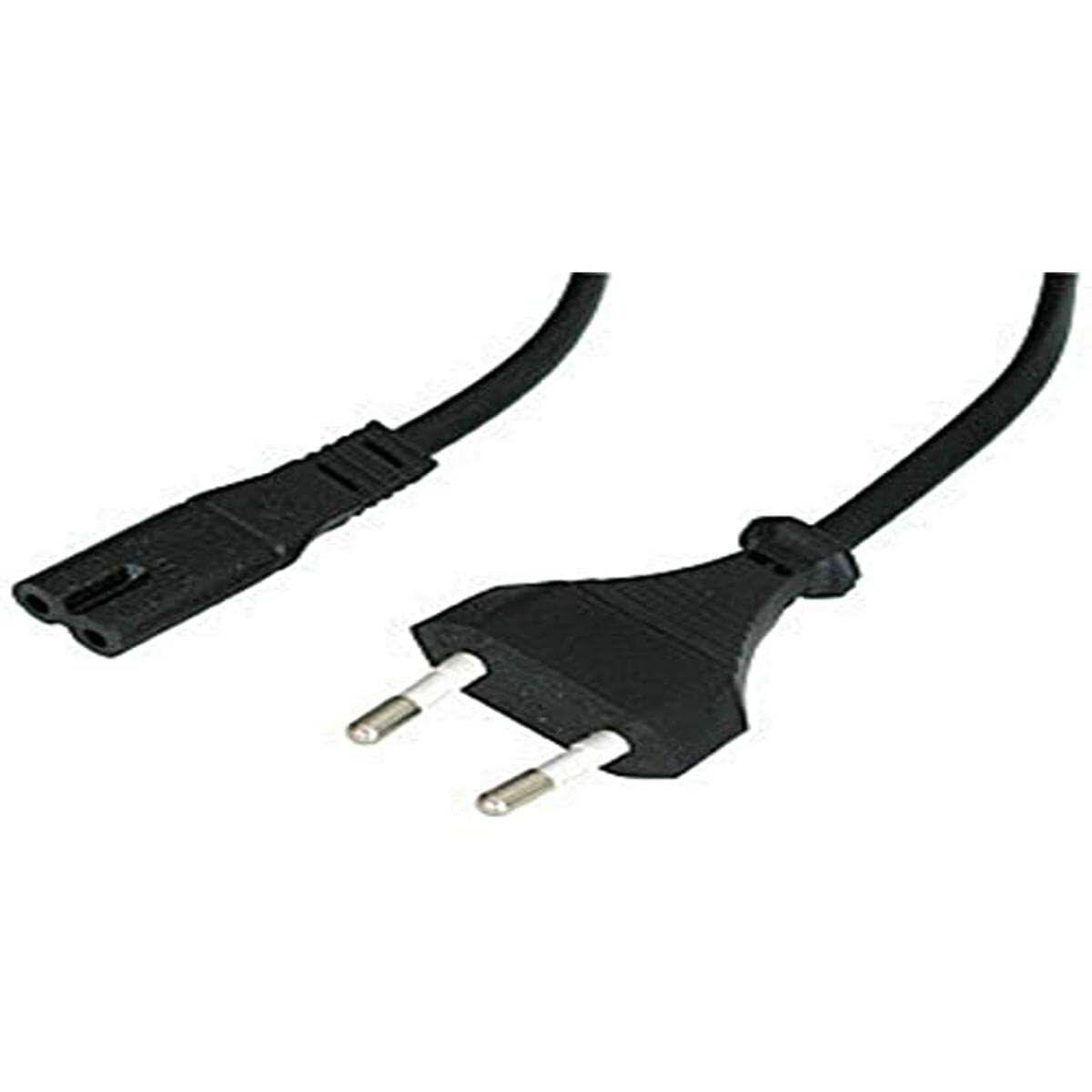 Cable Alimentación C7 Euro LINDY 5 m Negro