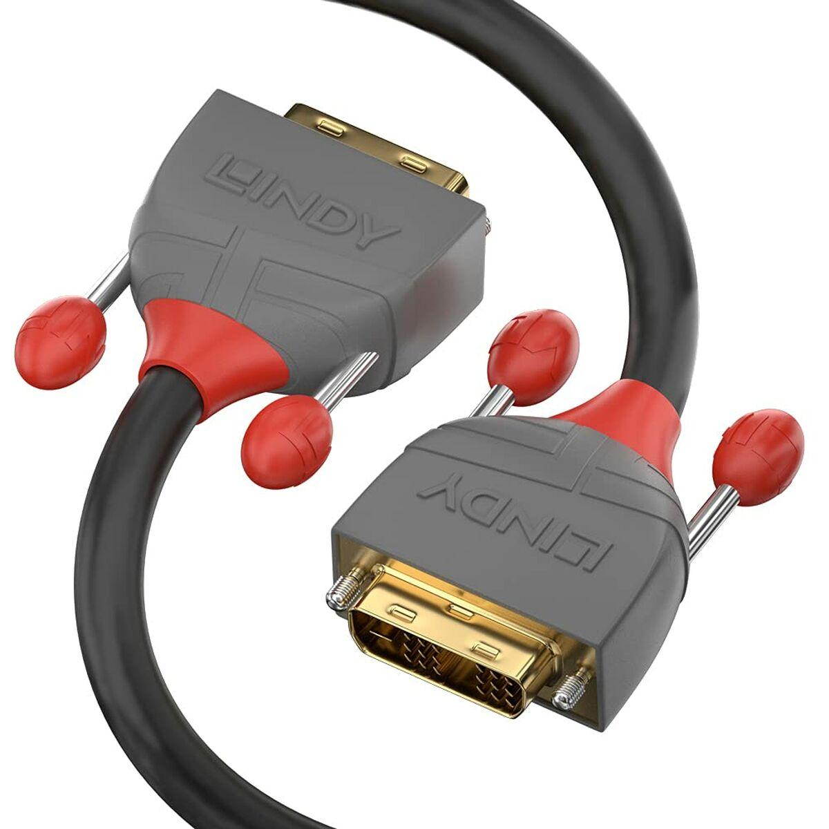 Cable DVI LINDY Negro 2 m