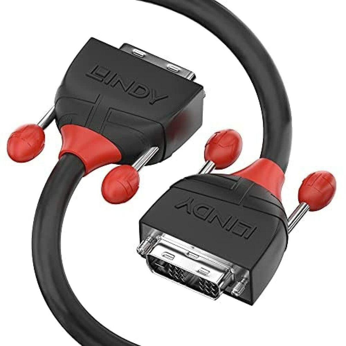 Cable DVI LINDY 2 m Negro