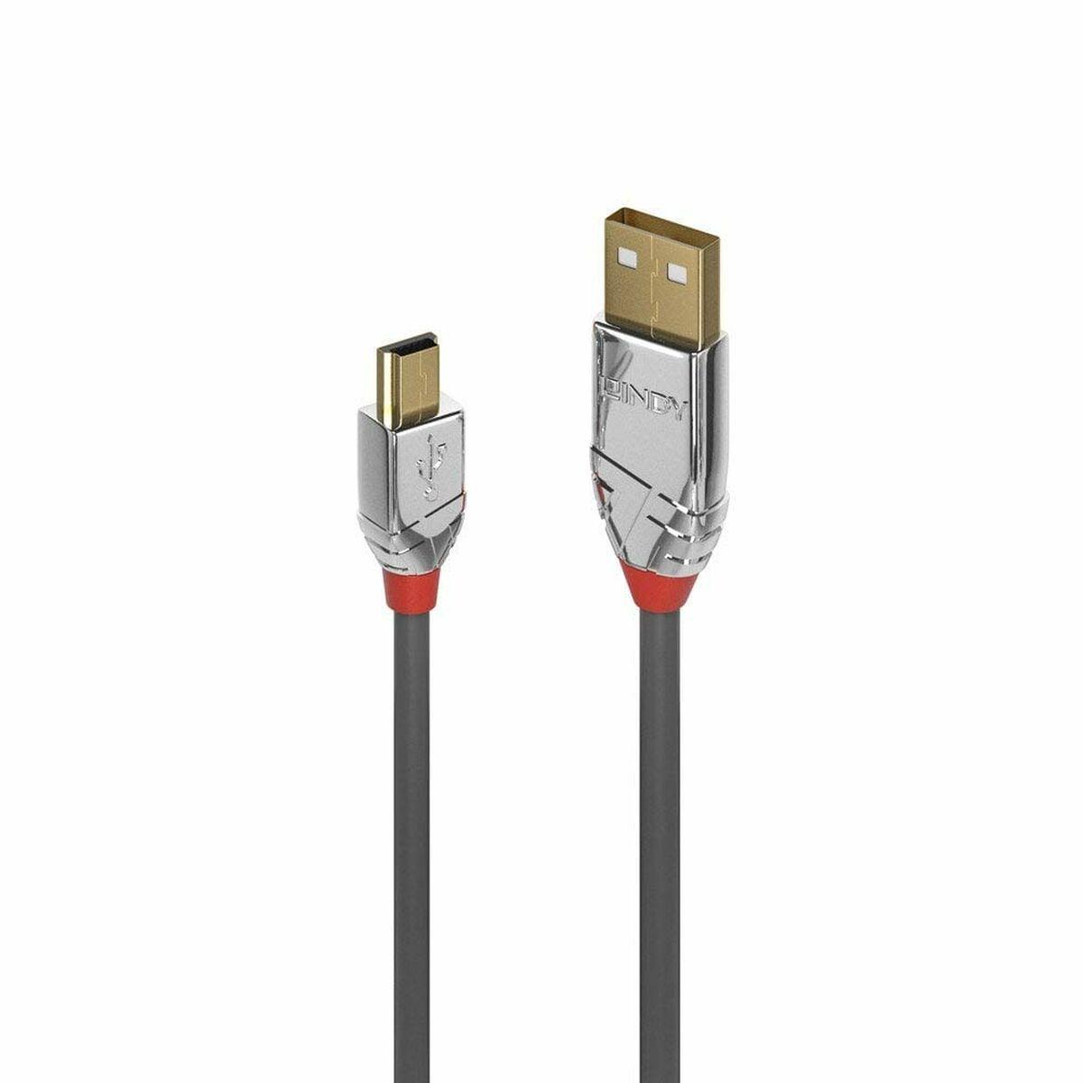 Cable Micro USB LINDY Negro 3 m