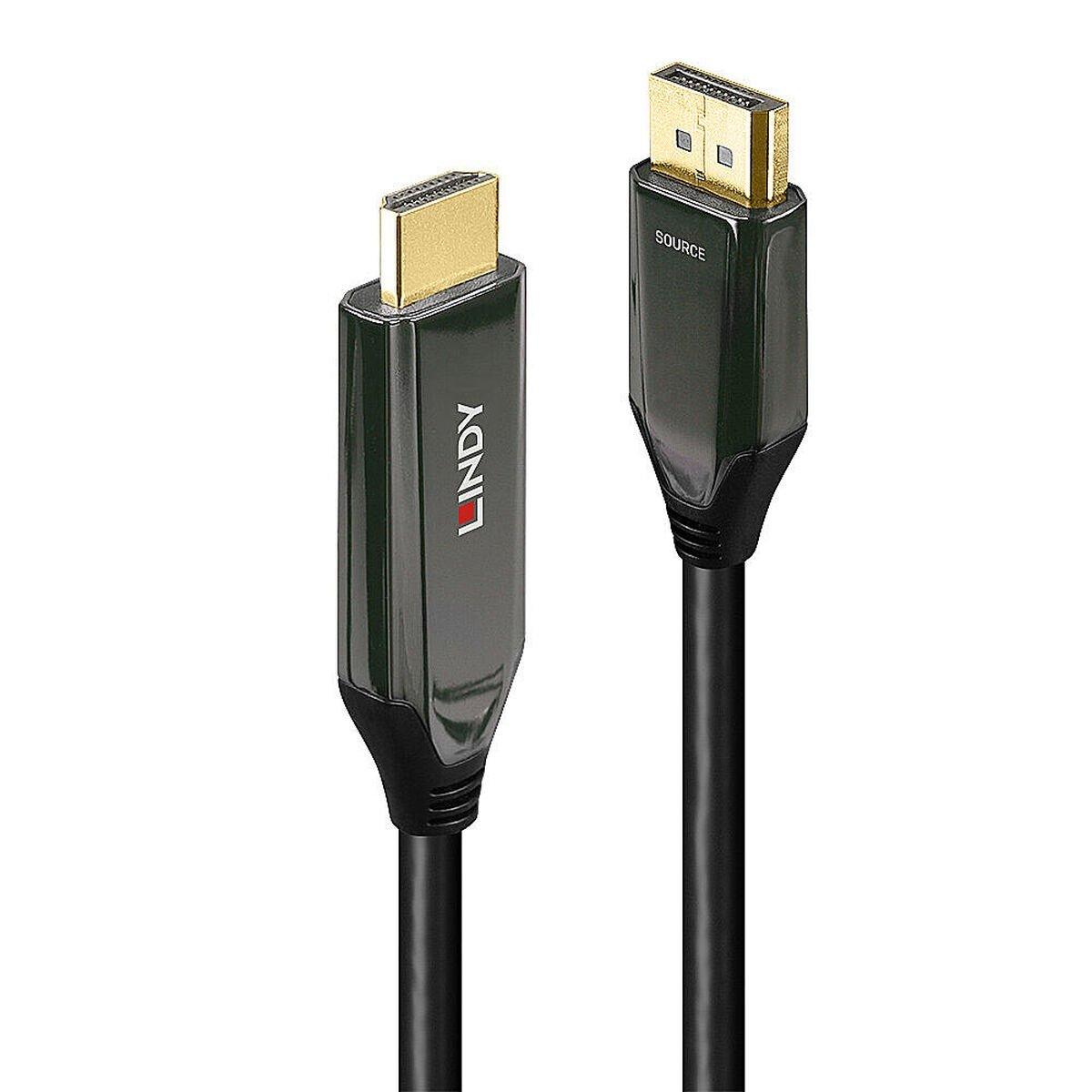 Cable DisplayPort LINDY 1 m Negro