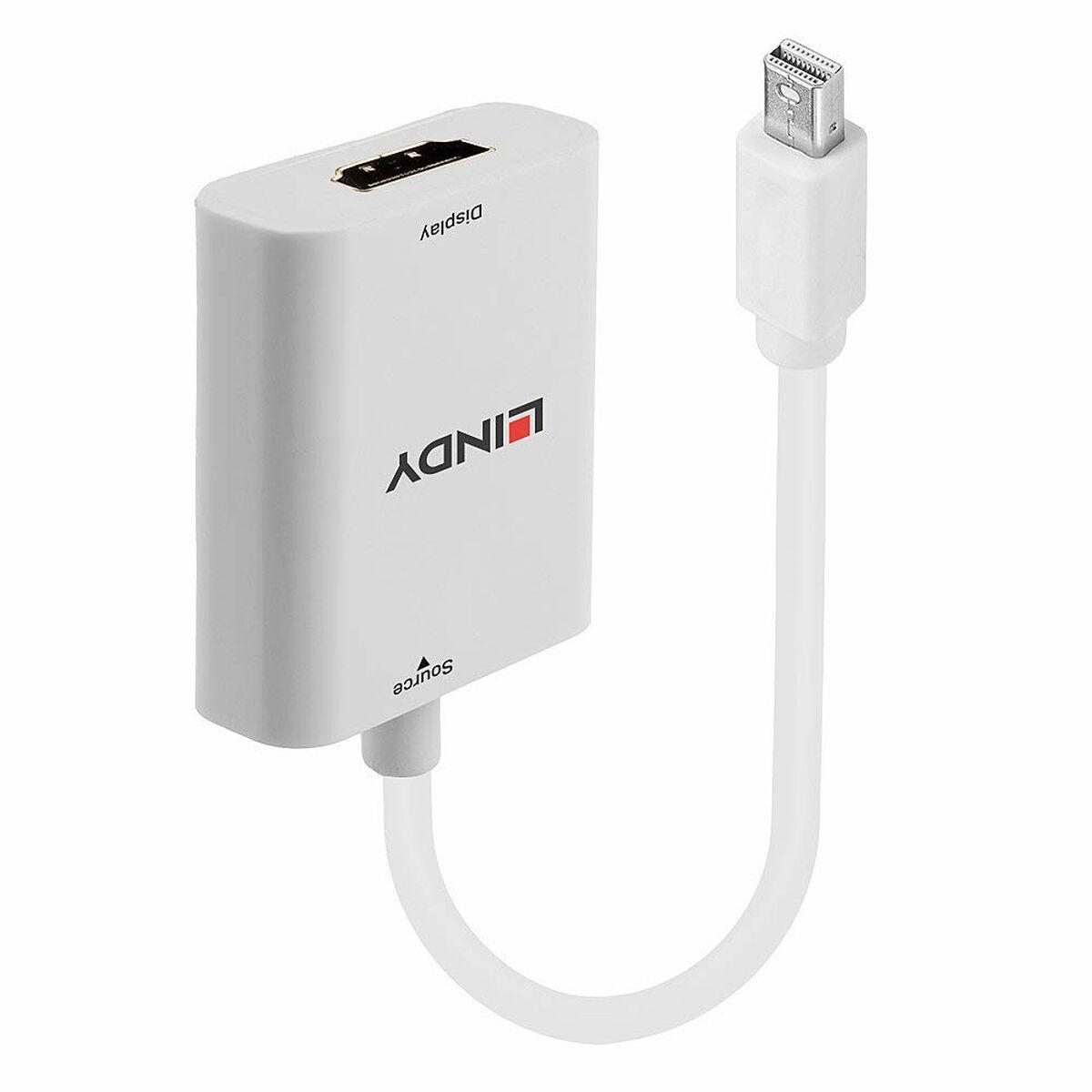 Adaptador Mini Display Port a HDMI LINDY Blanco