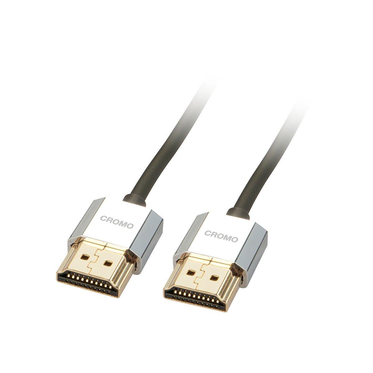 Cable HDMI LINDY 5 m Negro Gris