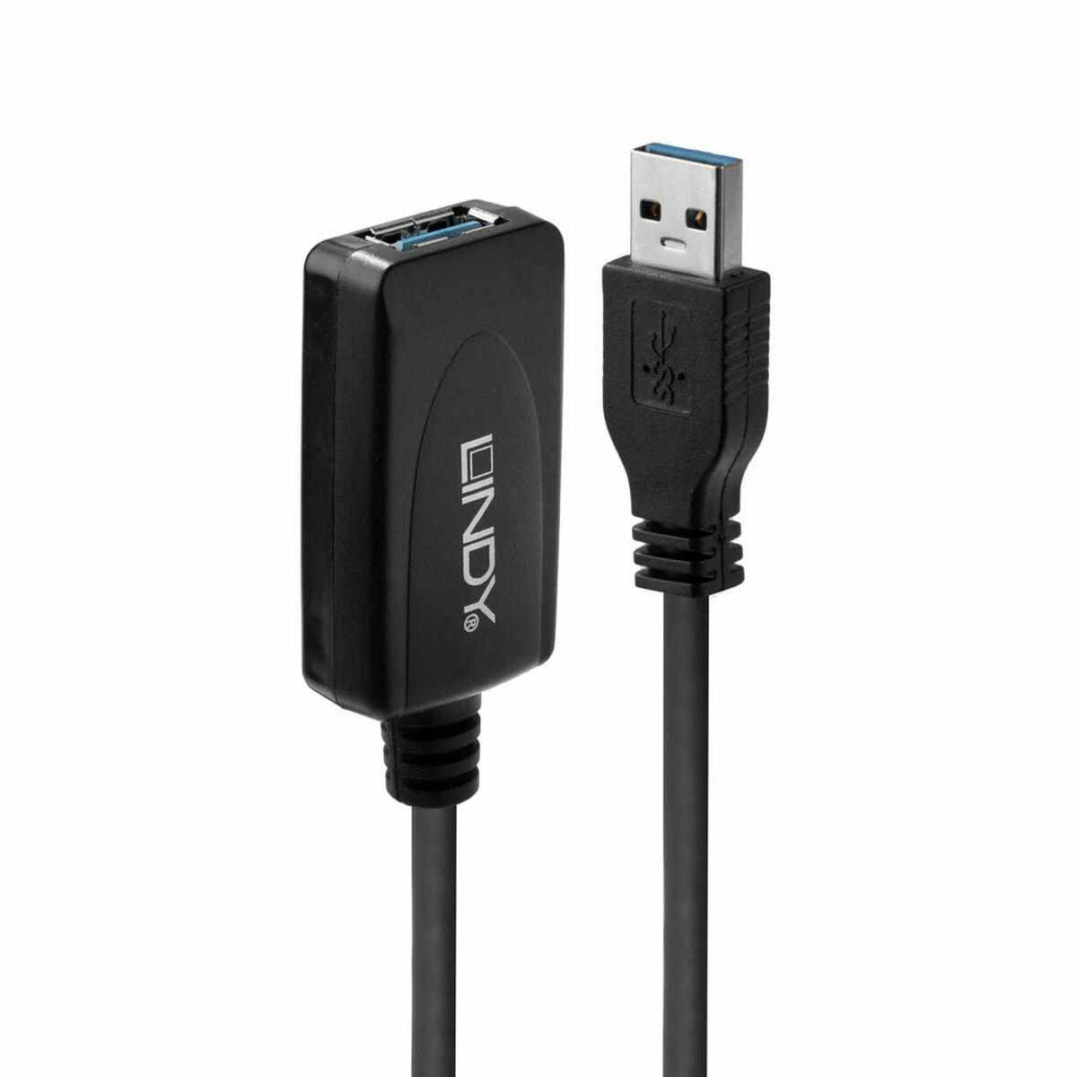 Cable USB LINDY Negro 5 m (1 unidad)