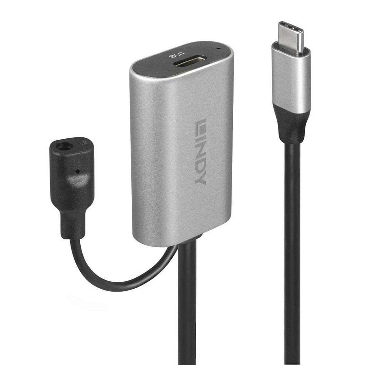 Cable USB LINDY Negro 5 m