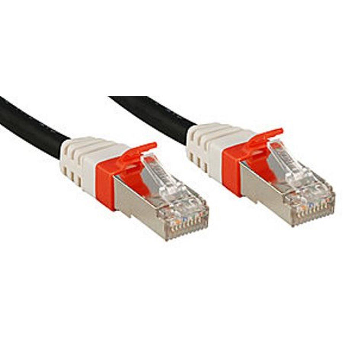 Cable de Red Rígido UTP Categoría 6 LINDY Negro 50 m (1 unidad)