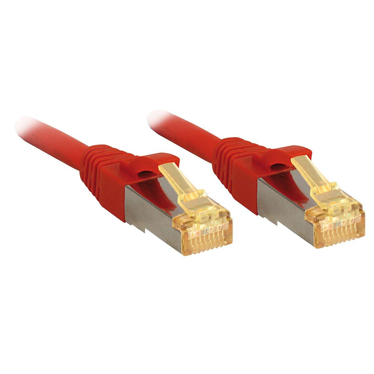 Cable de Red Rígido UTP Categoría 6 LINDY Rojo 5 m (1 unidad)