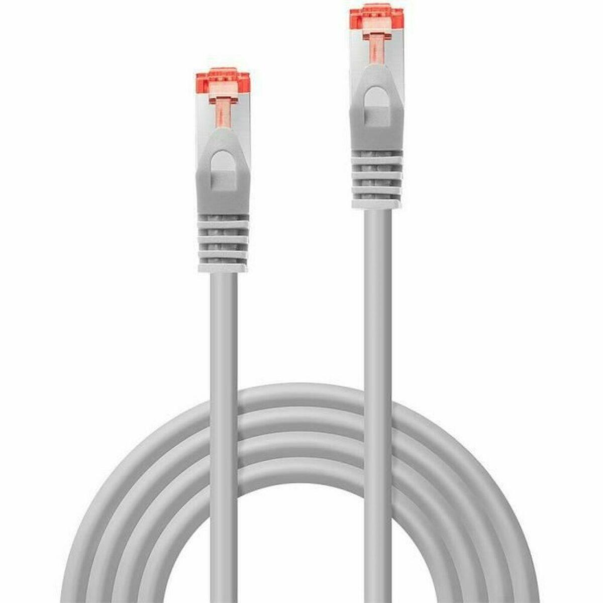 Cable de Red Rígido FTP Categoría 6 LINDY Cat.6 S/FTP 1m Gris 1 m (1 unidad)