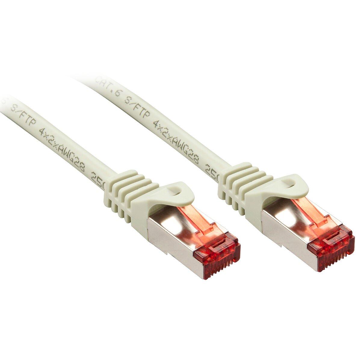 Cable de Red Rígido FTP Categoría 6 LINDY Cat.6 S/FTP 5m Gris 3 m (1 unidad)