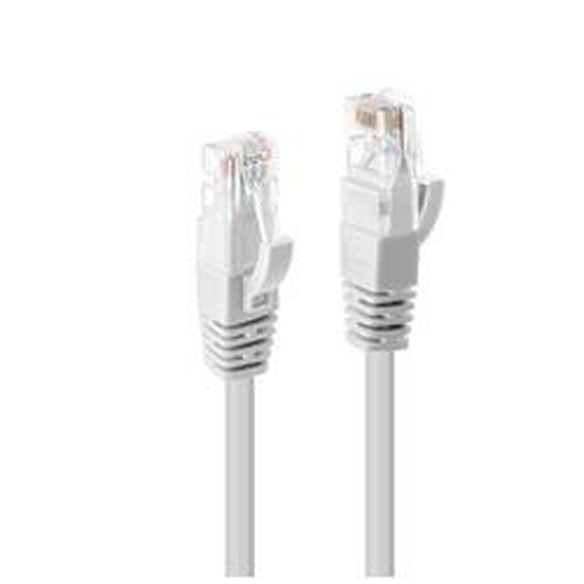 Cable de Red Rígido UTP Categoría 6 LINDY Blanco 10 m (1 unidad)