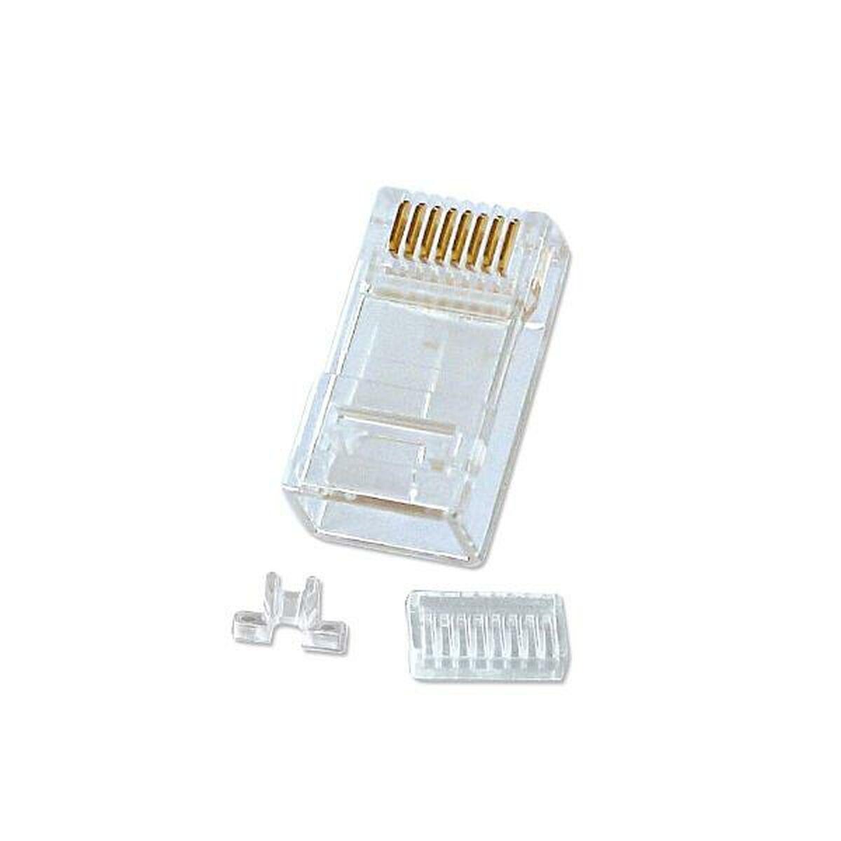 Conector RJ45 LINDY Blanco (10 Unidades)