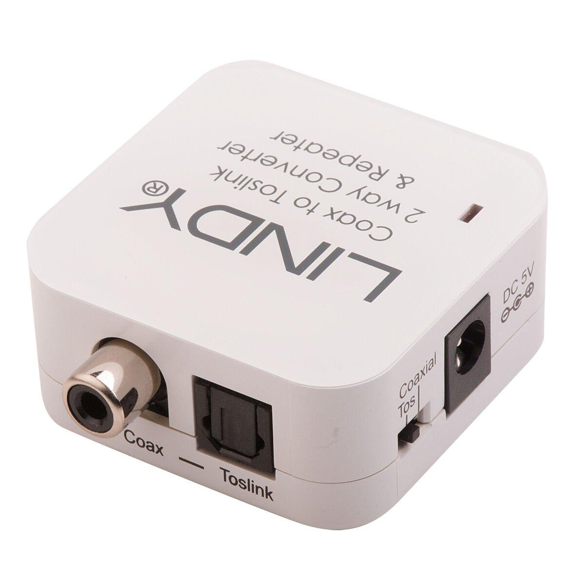 Adaptador RCA Toslink LINDY