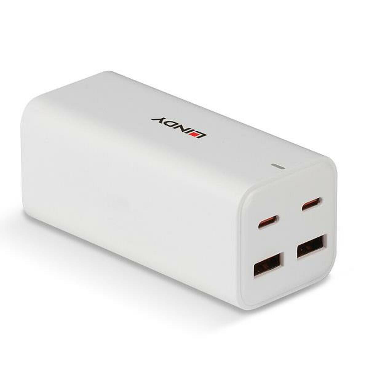 Cargador de Pared LINDY Blanco 100 W