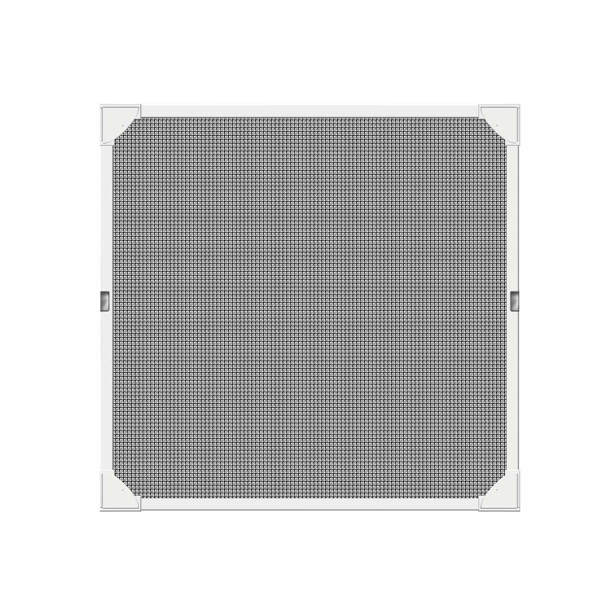 Mosquitera Schellenberg Magnético Con marco Fibra de Vidrio Blanco (100 x 120 cm)