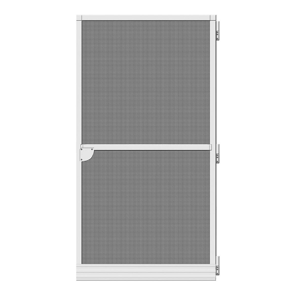 Mosquitera Schellenberg Puerta Fibra de Vidrio Aluminio Blanco (100 x 210 cm)
