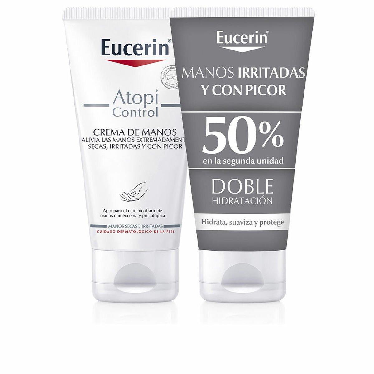 Crema de Manos Eucerin Atopicontrol Crema De Manos Lote 75 ml 2 Unidades