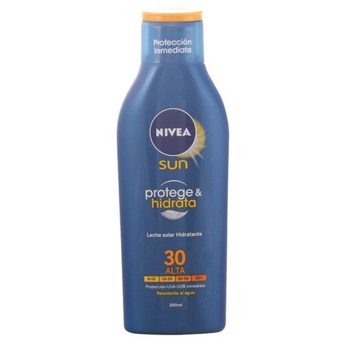 Leche Solar Nivea Protect And Moister Spf 30 200 ml