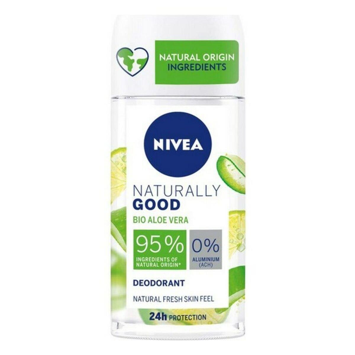 Desodorante Roll-On Nivea Naturally Good Aloe Vera Aloe Vera 50 ml