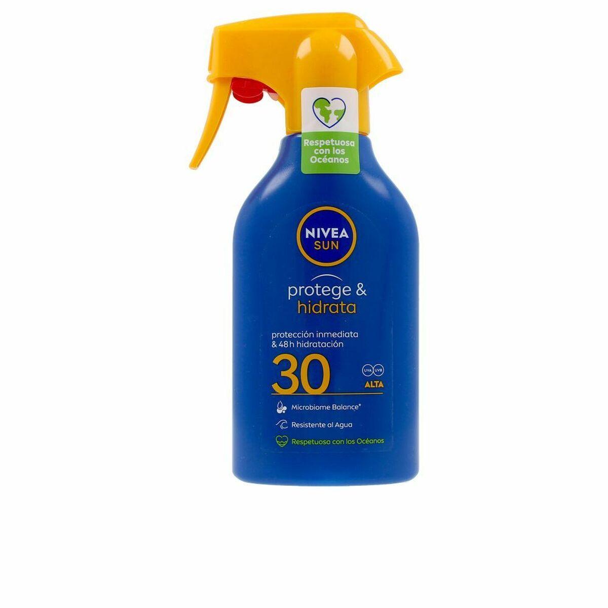 Protector Solar Corporal en Spray Nivea Sun Hidrata Spf 30 270 ml