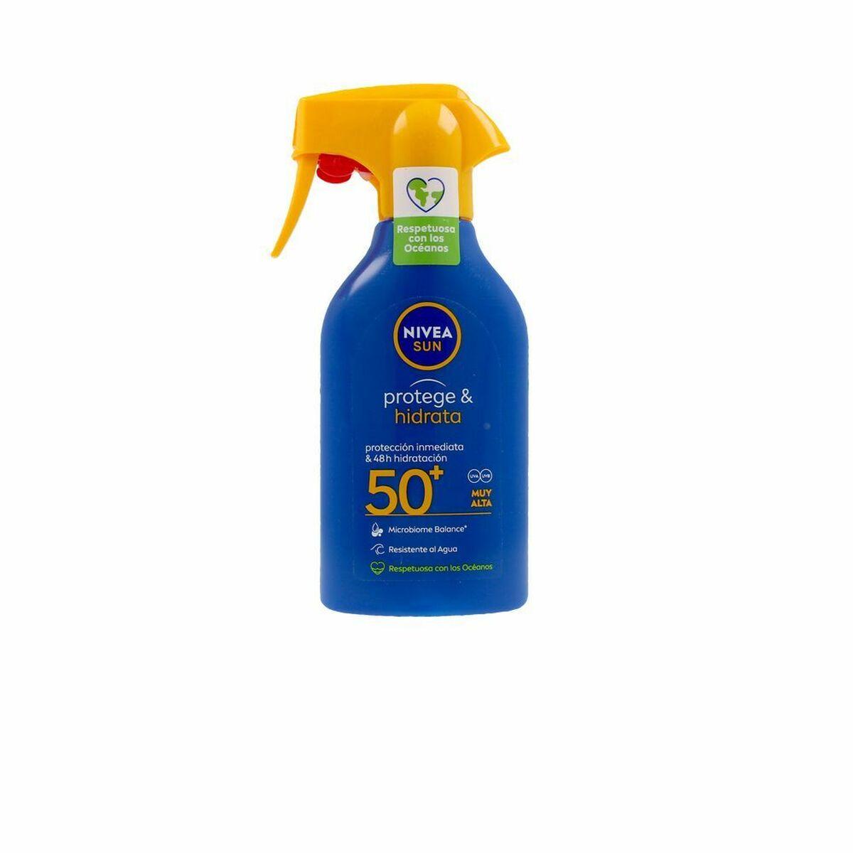 Protector Solar Corporal en Spray Nivea Sun Hidrata Spf 50 Spf 50+ 270 ml